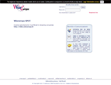 Tablet Screenshot of account.wineuropa.it